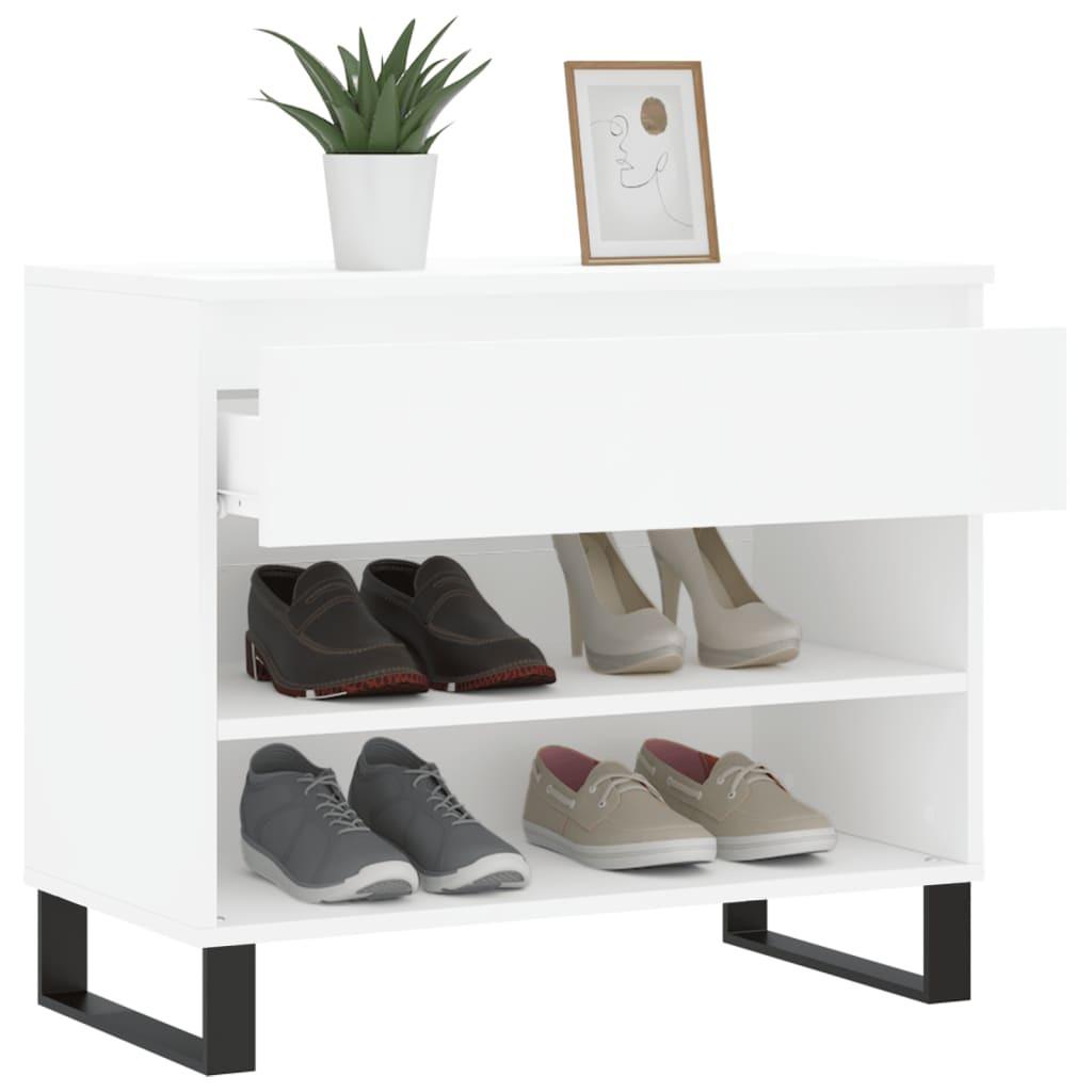 VidaXL Armoire à chaussures bois d'ingénierie  