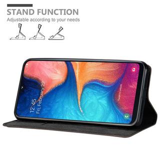 Cadorabo  Housse compatible avec Samsung Galaxy A10e / A20e - Coque de protection avec fermeture magnétique, fonction de support et compartiment pour carte 