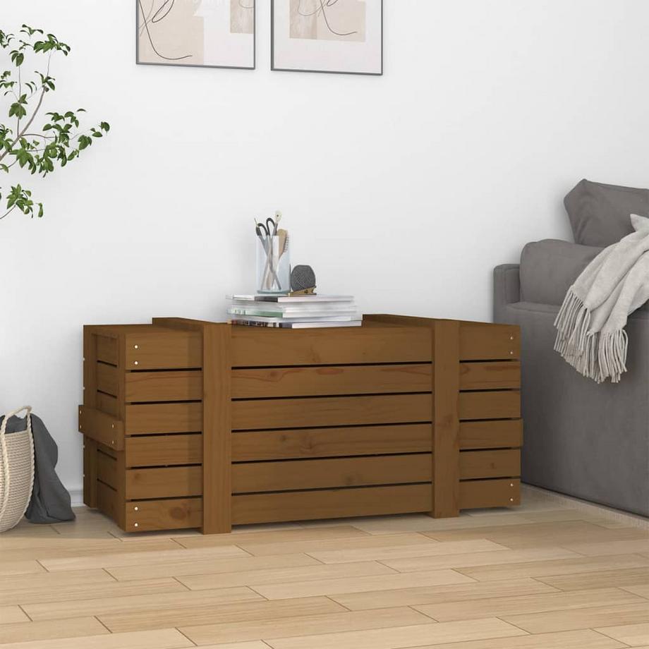 VidaXL Truhe pine wood  