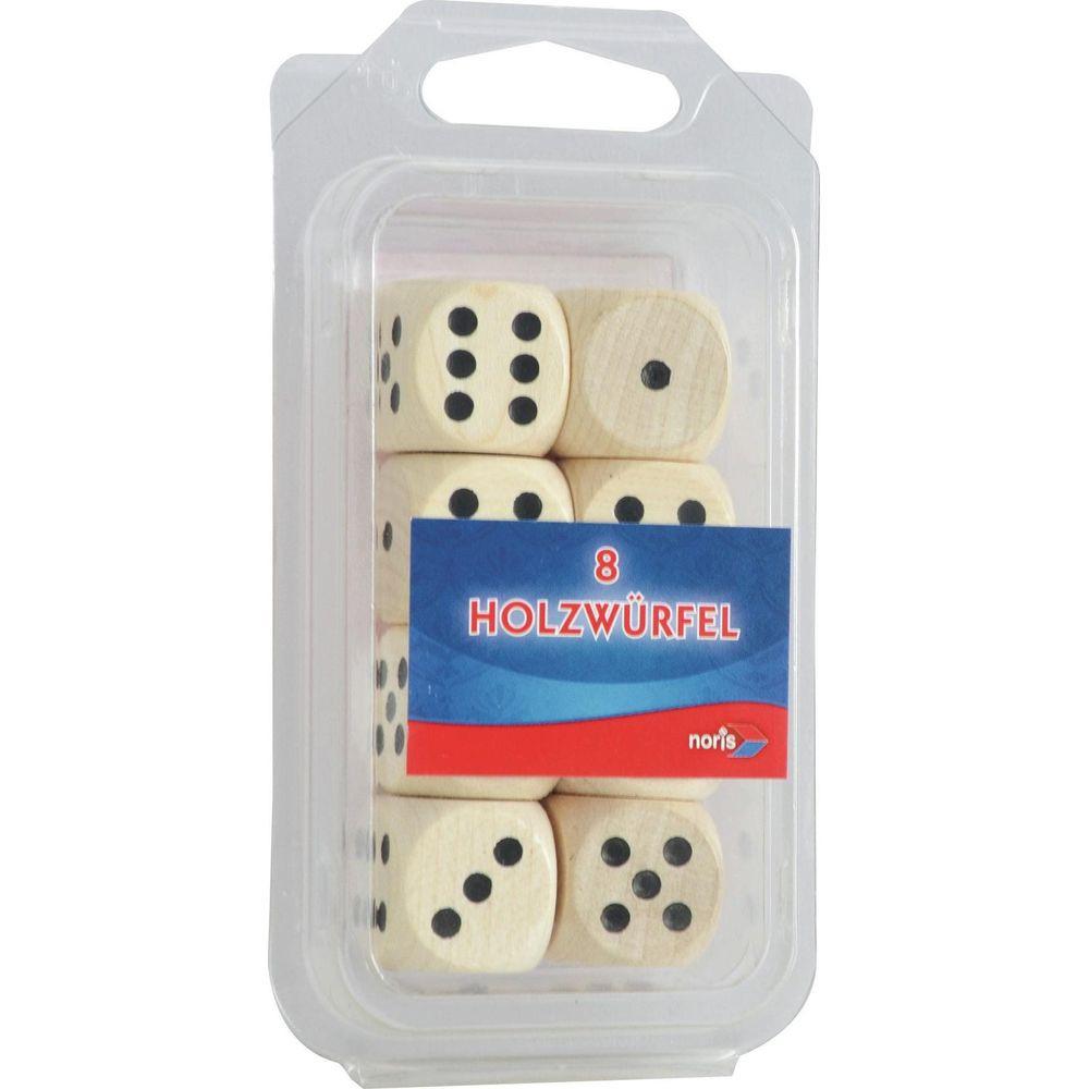 Image of Holzwürfel Natur (8teile) Unisex