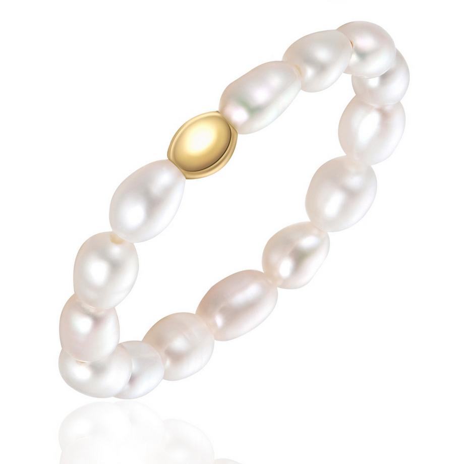 Glanzstücke München  Bague en perles 