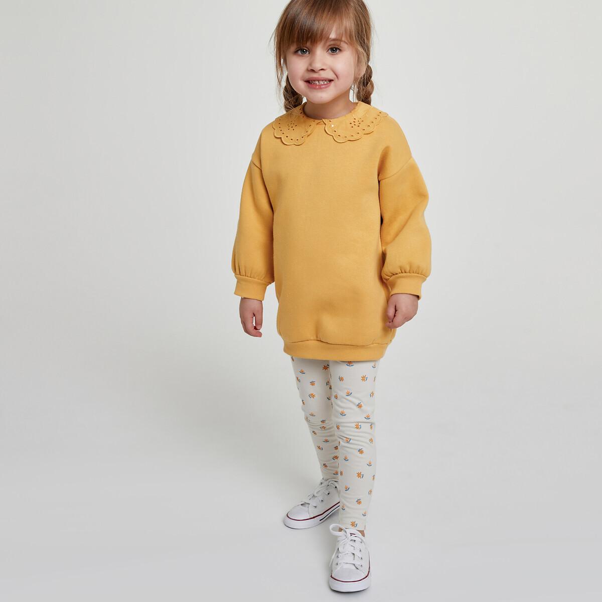 Image of Set Aus Kleid Und Leggings Unisex Gelb 18M