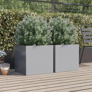 VidaXL Jardinière acier  