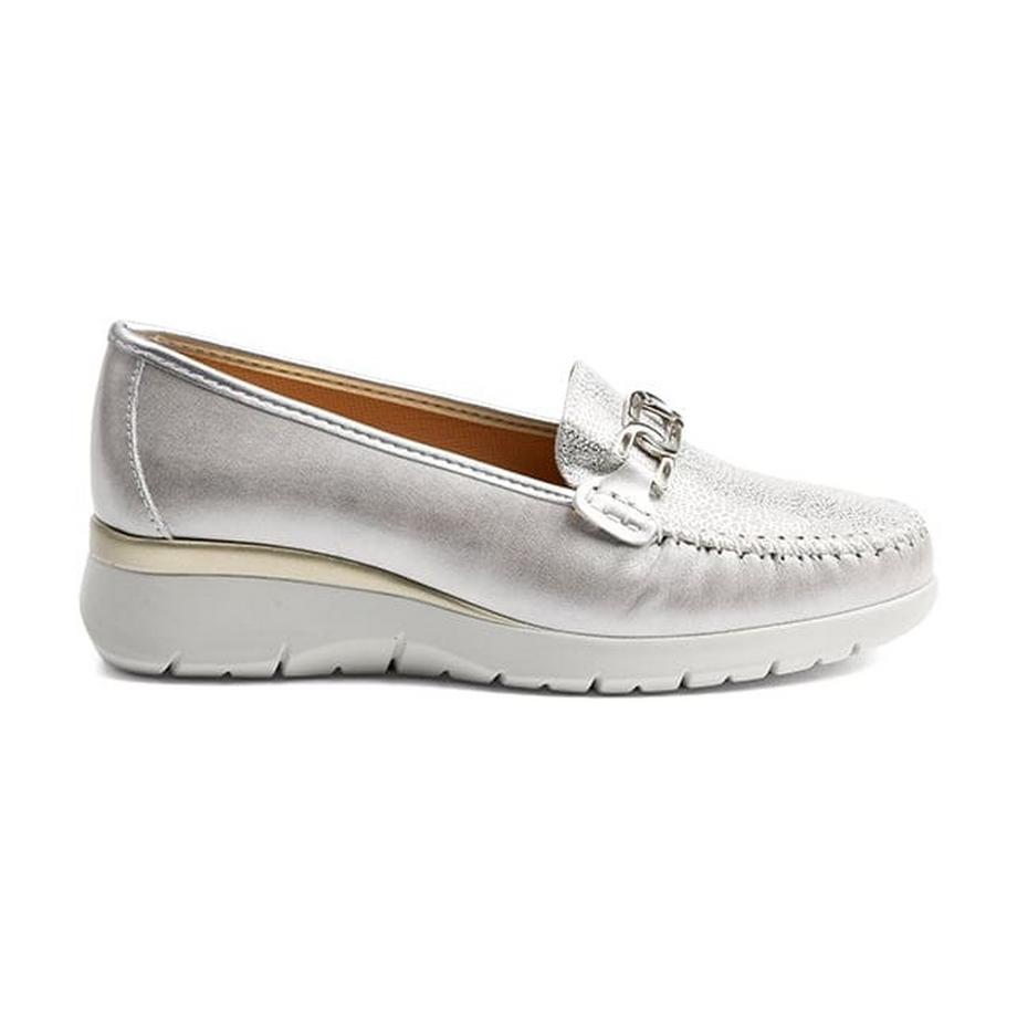 Stile Di Vita Mocassins Menta avec Boucle Décorative  