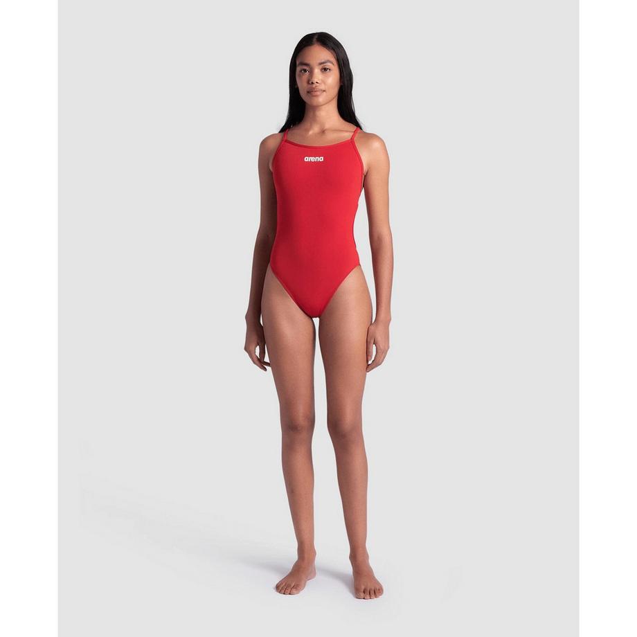 arena Lace Back Einteiler Badeanzug  