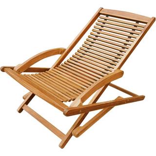 VidaXL Chaise longue bois  