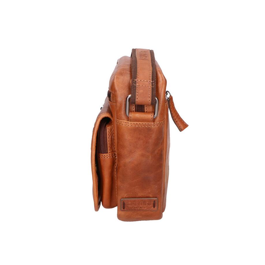 Santini Leder Verstellbare Umhängetasche  