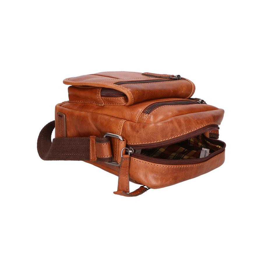 Santini Leder Verstellbare Umhängetasche  