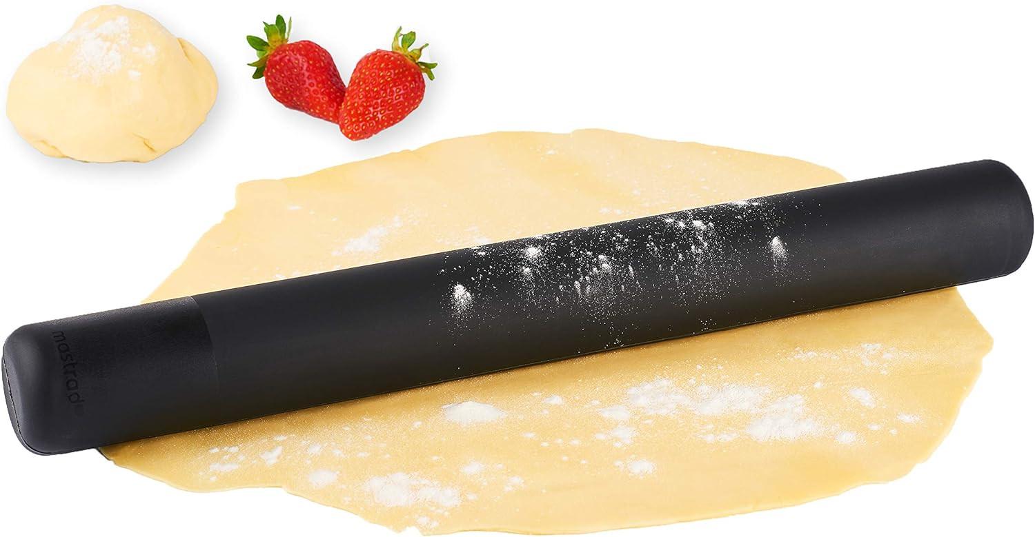 Image of Teigrolle Silikon Schwarz Teigrolle Silikon Schwarz