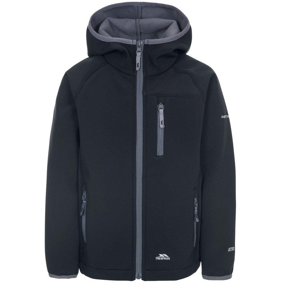 Image of Softshelljacke Kian Unisex Schwarz 116