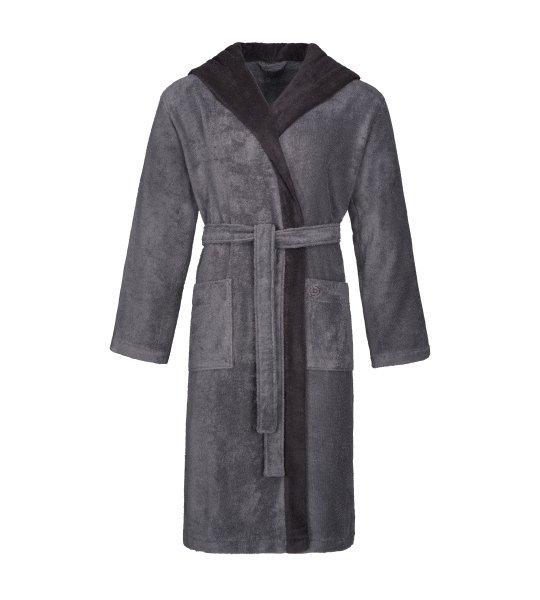 Image of Stefano Bademantel Unisex Gewittergrau M