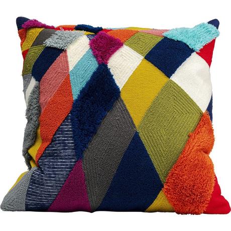 KARE Design Coussin Diamants Multi 45x45  