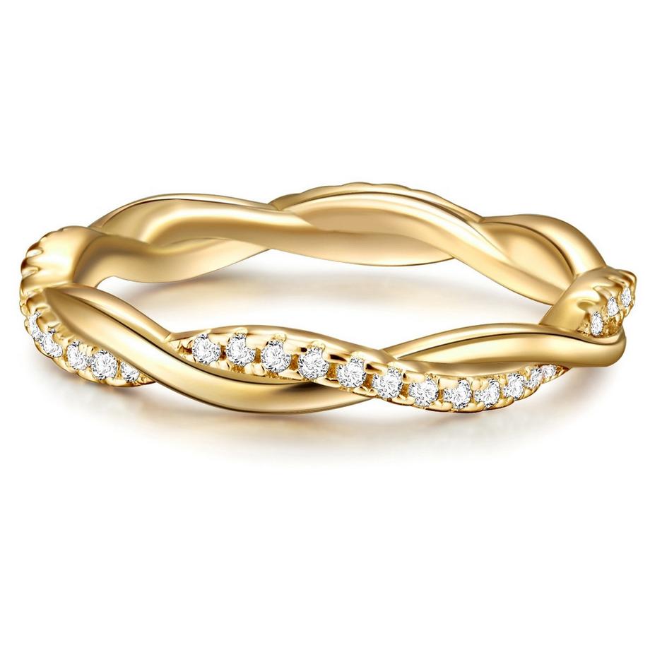Bague Argent Sterling Zirconium