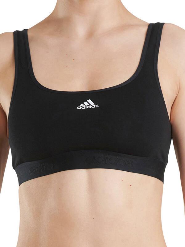 adidas  Sport Cotton Crop Bra 