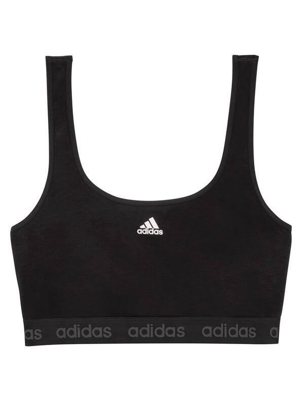 adidas  Sport Cotton Crop Bra 