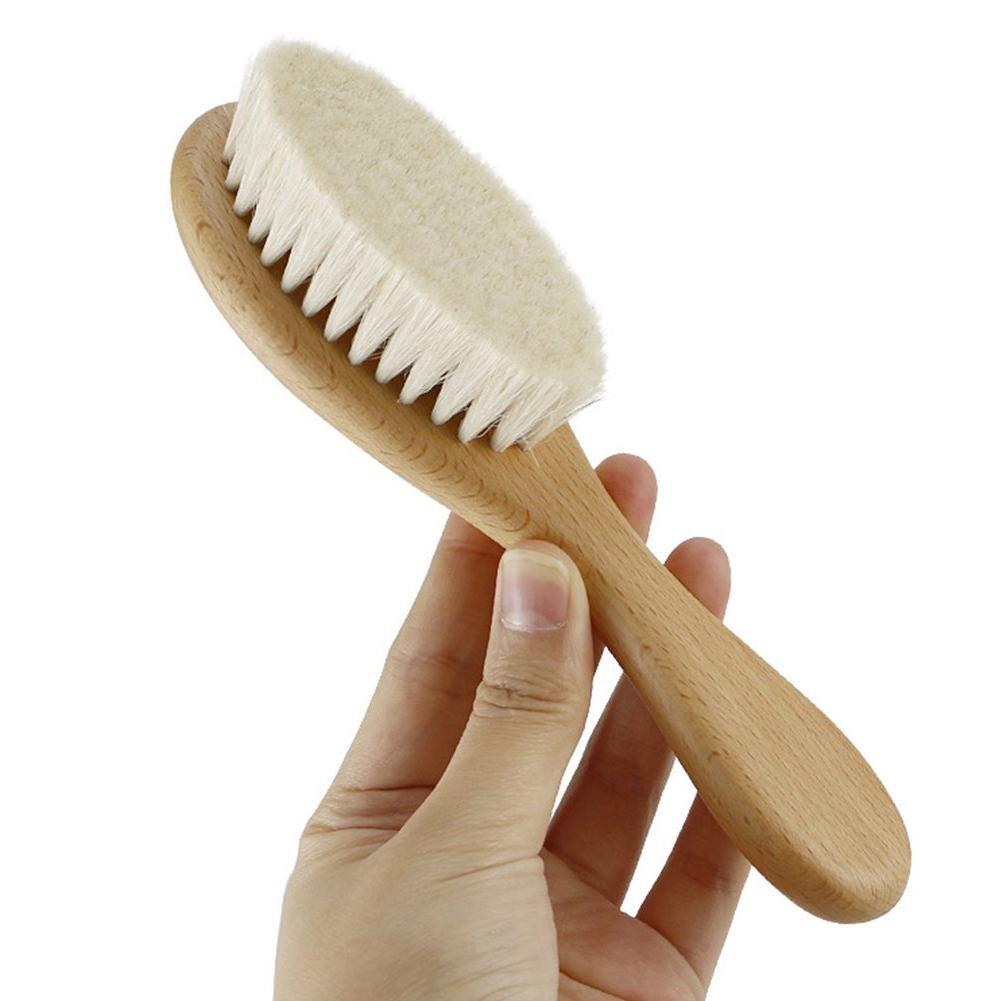 B2X  Bürstenset für Baby - Holz - 3 Stück 