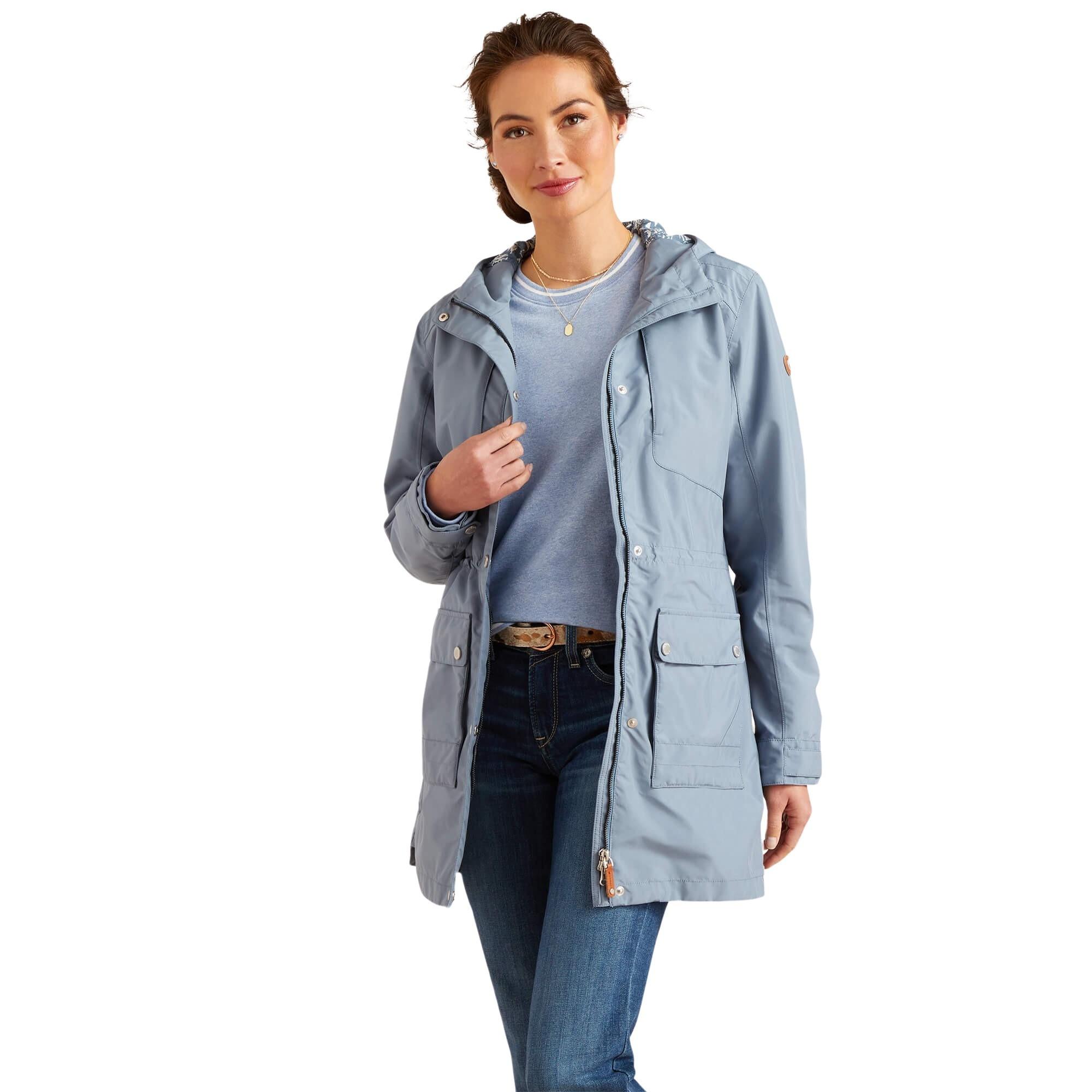 Image of Wasserdichte Jacke Équitation À Capuche Atherton Unisex L