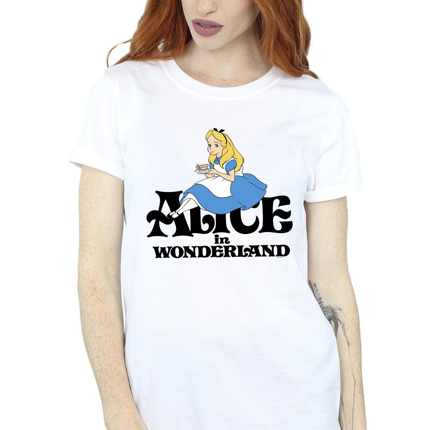 Disney  Alice In Wonderland Tea Drinker TShirt 