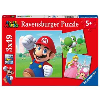 Ravensburger  Puzzle Ravensburger Super Mario 3 X 49 Teile 
