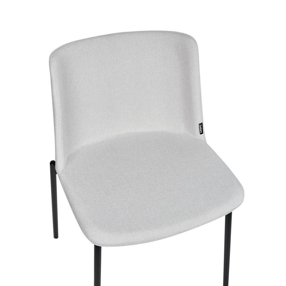 Beliani Set di 2 sedie da pranzo en Tessuto Classico ESBON  