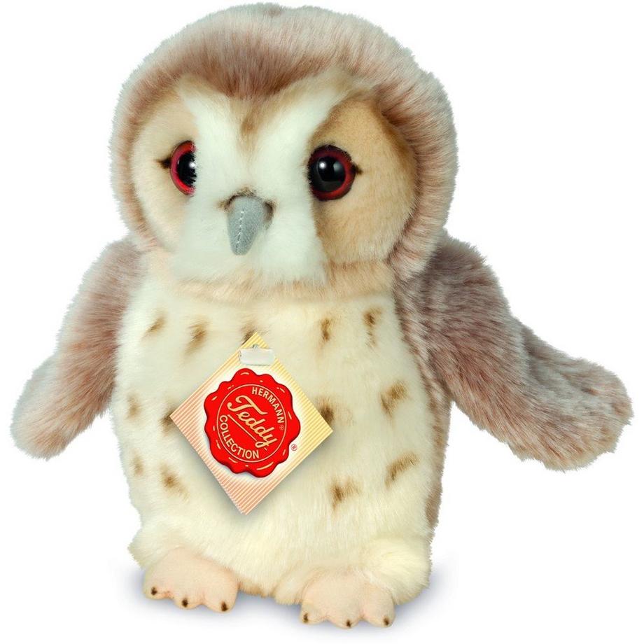 Eule beige, ca. 20cm