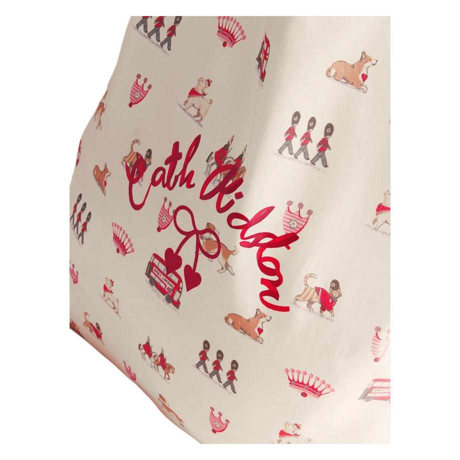 Cath Kidston Londoner Muster Segeltuch Tragetasche  