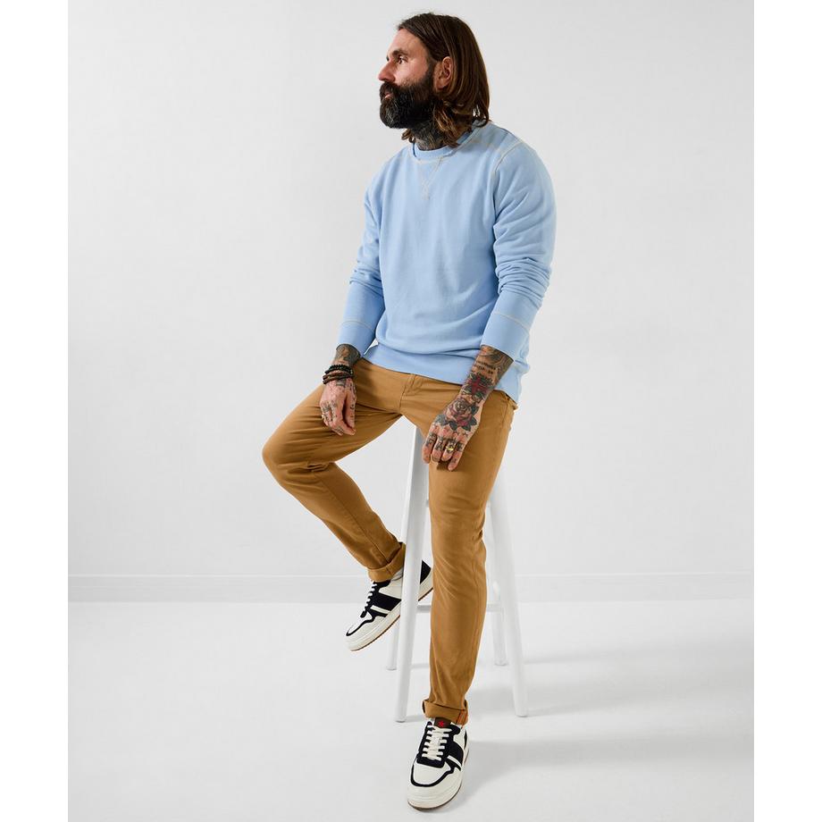 Joe Browns Oberteil mit Rundhalsausschnitt und offenen Kanten  