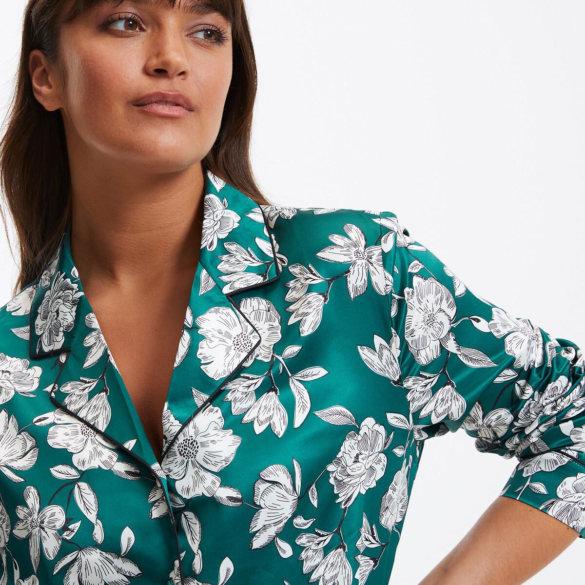 La Redoute Collections  Pyjama imprimé en satin 