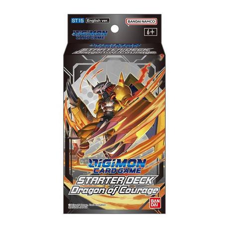 Bandai  Dragon of Courage Starter ST15 Deck - Digimon Card Game - EN 