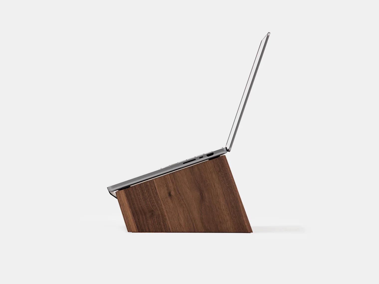 Oakywood  Laptop Stand - Support d'ordinateur portable en bois - en bois massif 