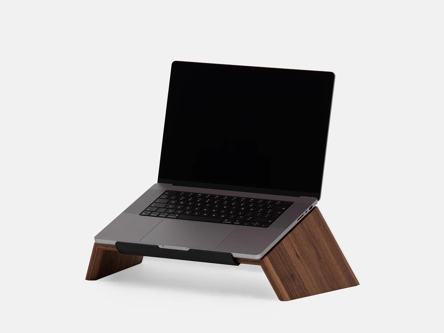 Oakywood  Laptop Stand - Support d'ordinateur portable en bois - en bois massif 