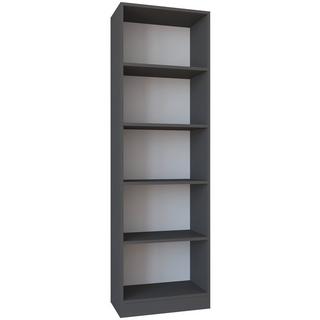 VCM Holz Aufbewahrung Stand Regal Bücherregal Deko Bücher Standregal Dilos XL 5-fach  