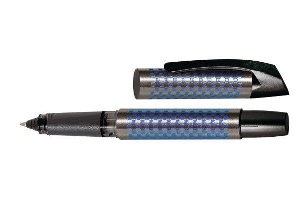 Image of ONLINE Rollerball Campus II 0.7mm 61412/3D Chess Blue blau ONLINE Rollerball Campus II 0.7mm 61412/3D Chess Blue blau
