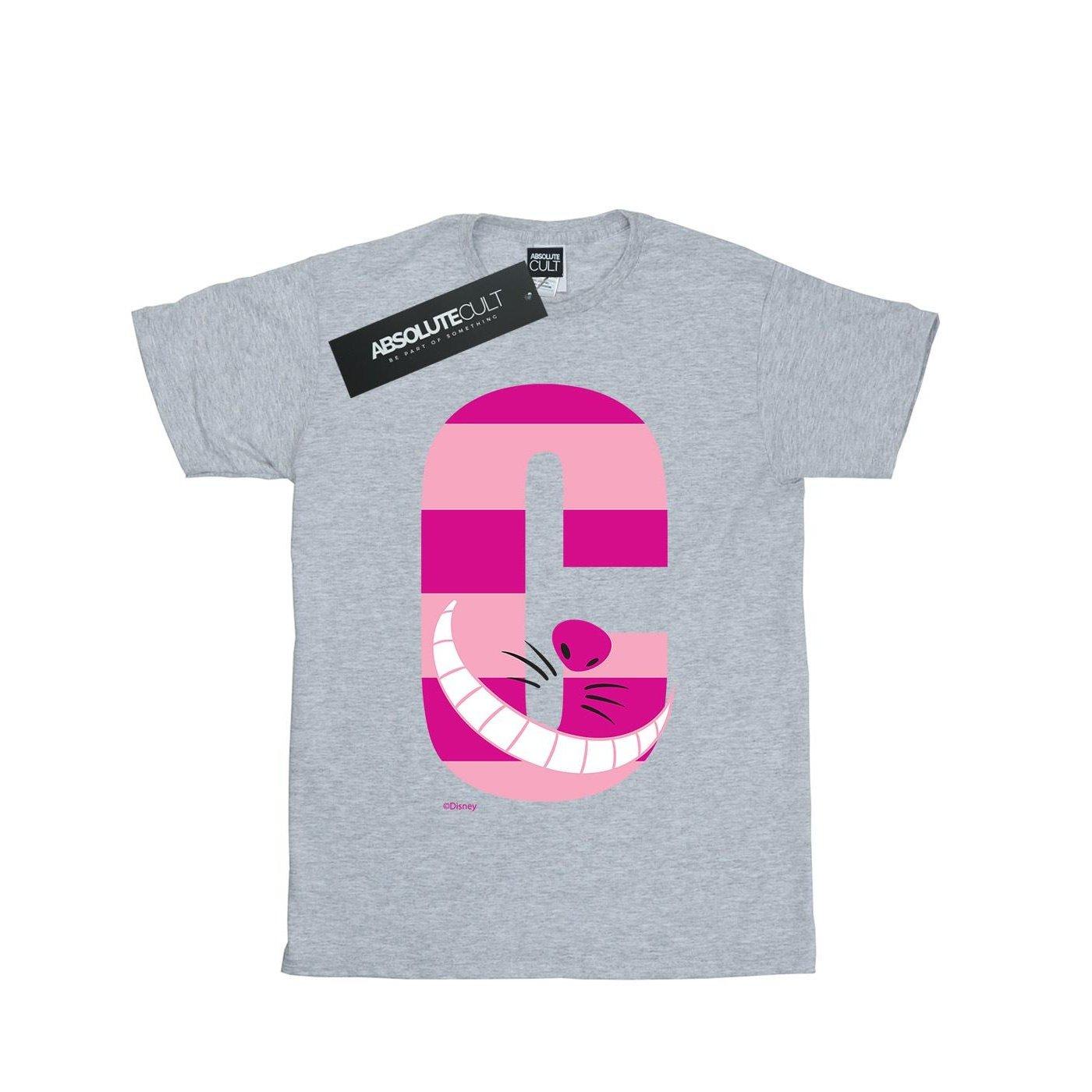 Image of Alphabet A Is For Alice Tshirt Herren Grau XL