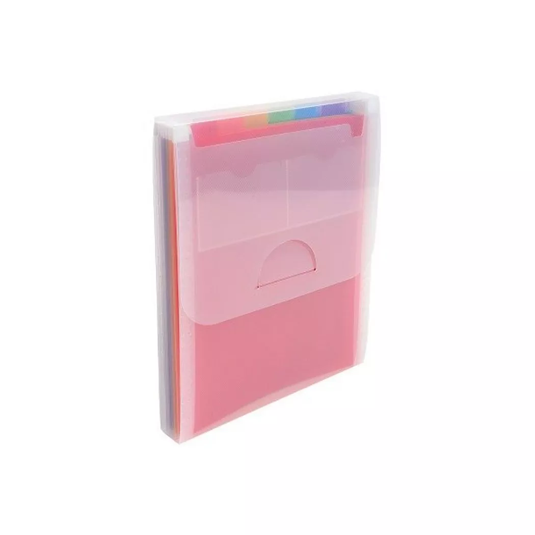 Exacompta Fächermappe Crystal, A4, 6 Fächer