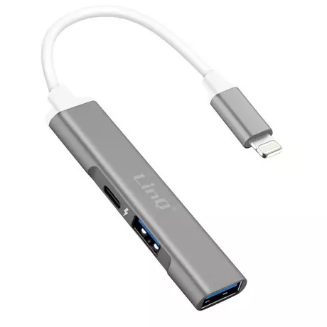 Avizar Adaptateur iPhone / iPad Lightning vers 2 USB et Lightning