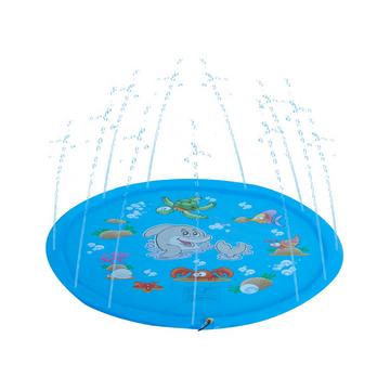 Piscina per bambini con fontana da giardino, tappetino per irrigazione, 170 cm