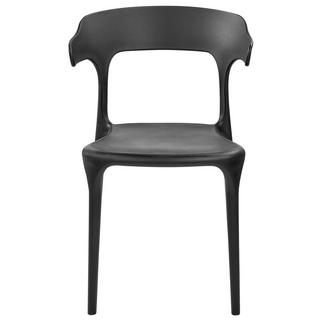 Beliani Lot de 4 chaises de jardin en Polypropylène Moderne GUBBIO  