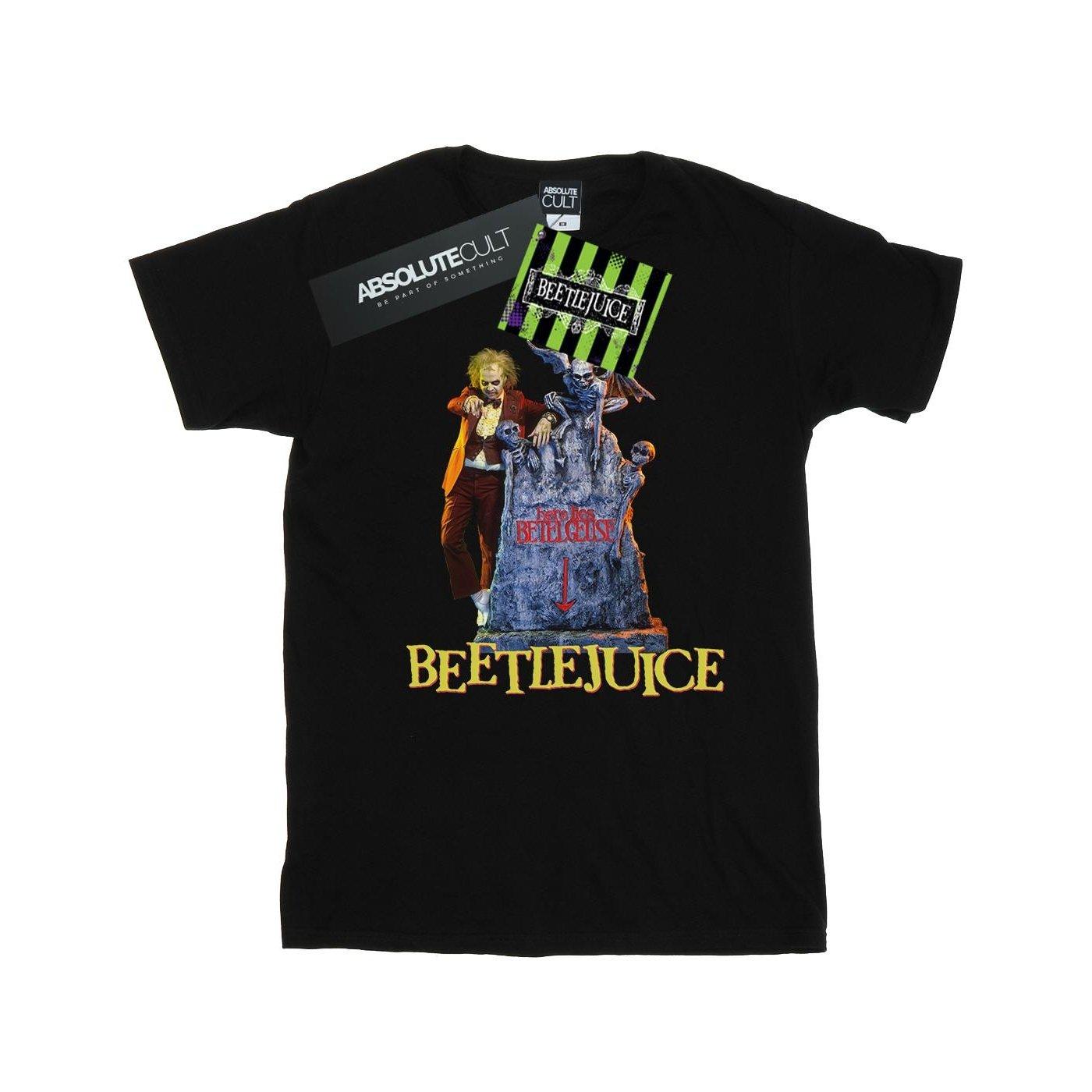 Beetlejuice  Tshirt HERE LIES 