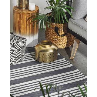 Beliani Tapis d'extérieur en Polypropylène Traditionnel DELHI  