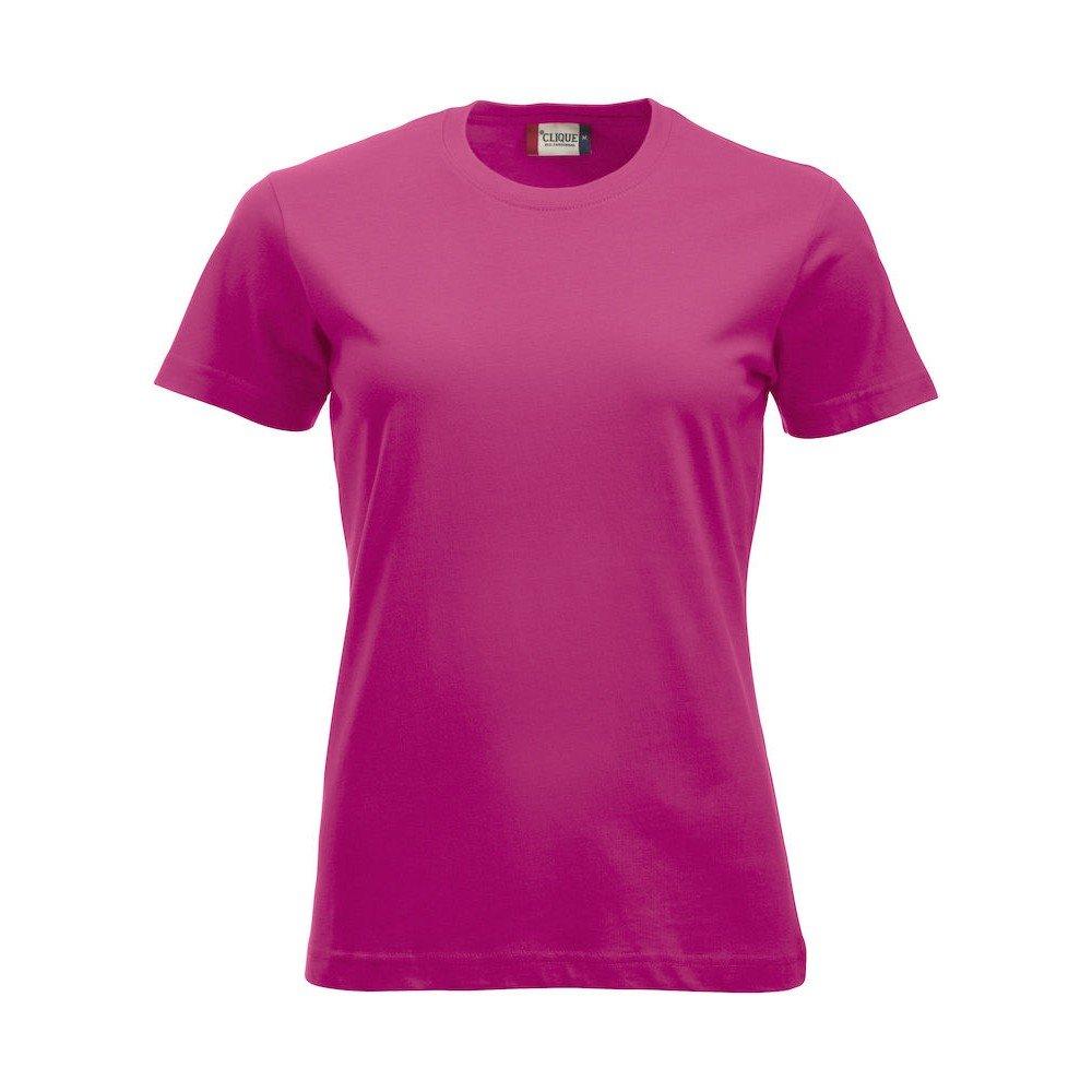 Image of New Classic Tshirt Damen Dunkelrosa XXL