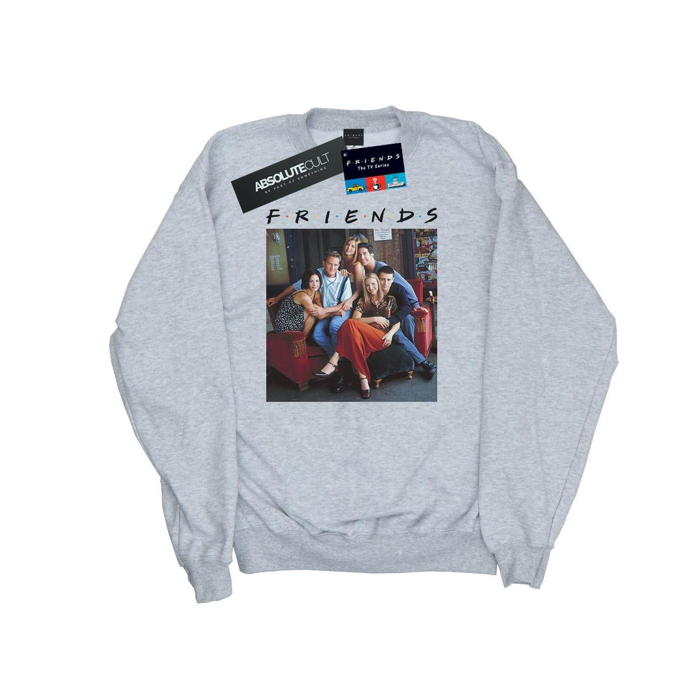 Image of Group Photo Couch Sweatshirt Herren Grau XXL