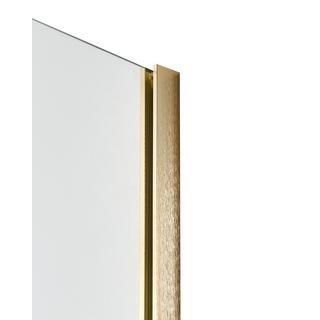 Beliani Duschwand aus Sicherheitsglas Klassisch AHAUS  