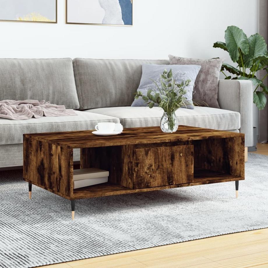 VidaXL Table basse bois d'ingénierie  