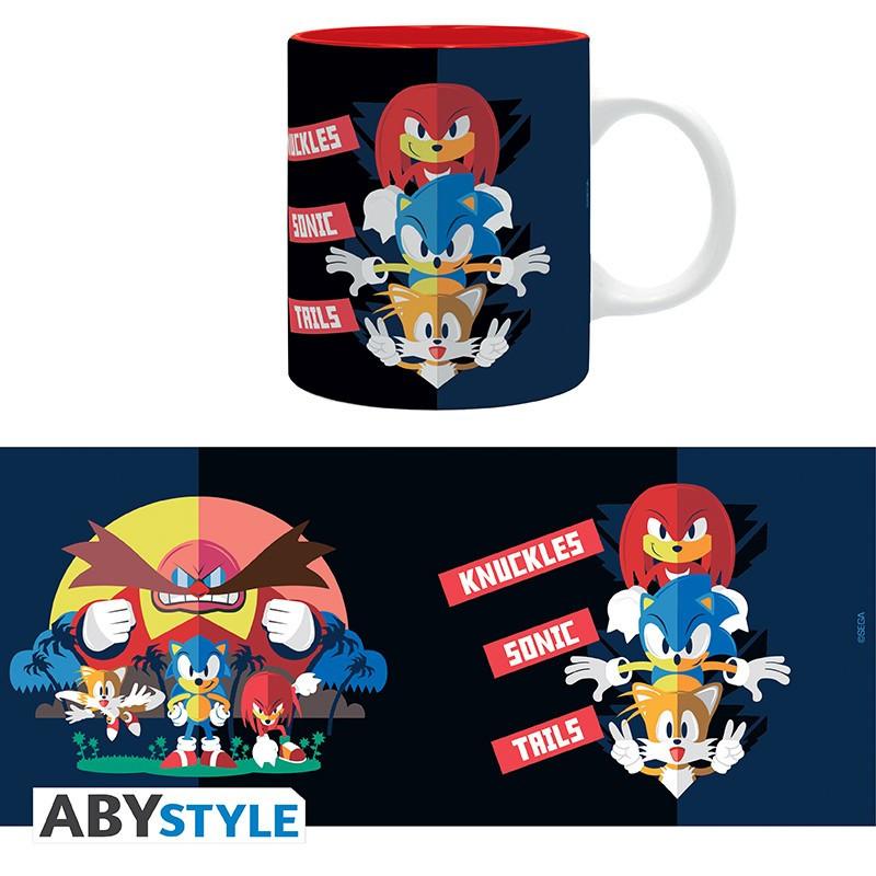 Abystyle  Mug - Subli - Sonic the Hedgehog - Tails & Knuckles 