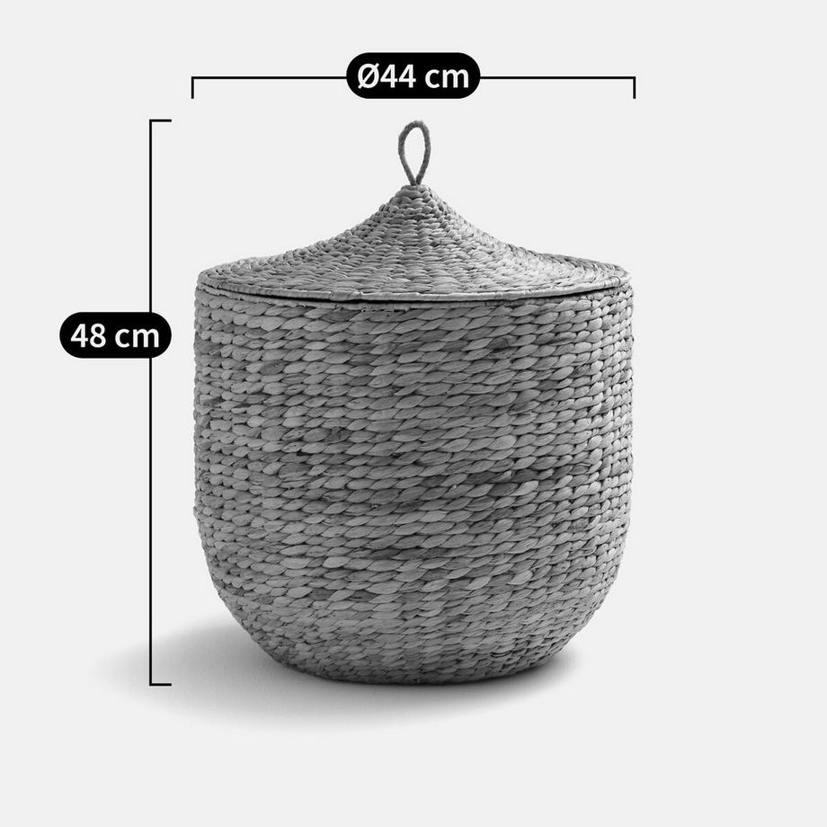 La Redoute Intérieurs Panier tressé avec couvercle  