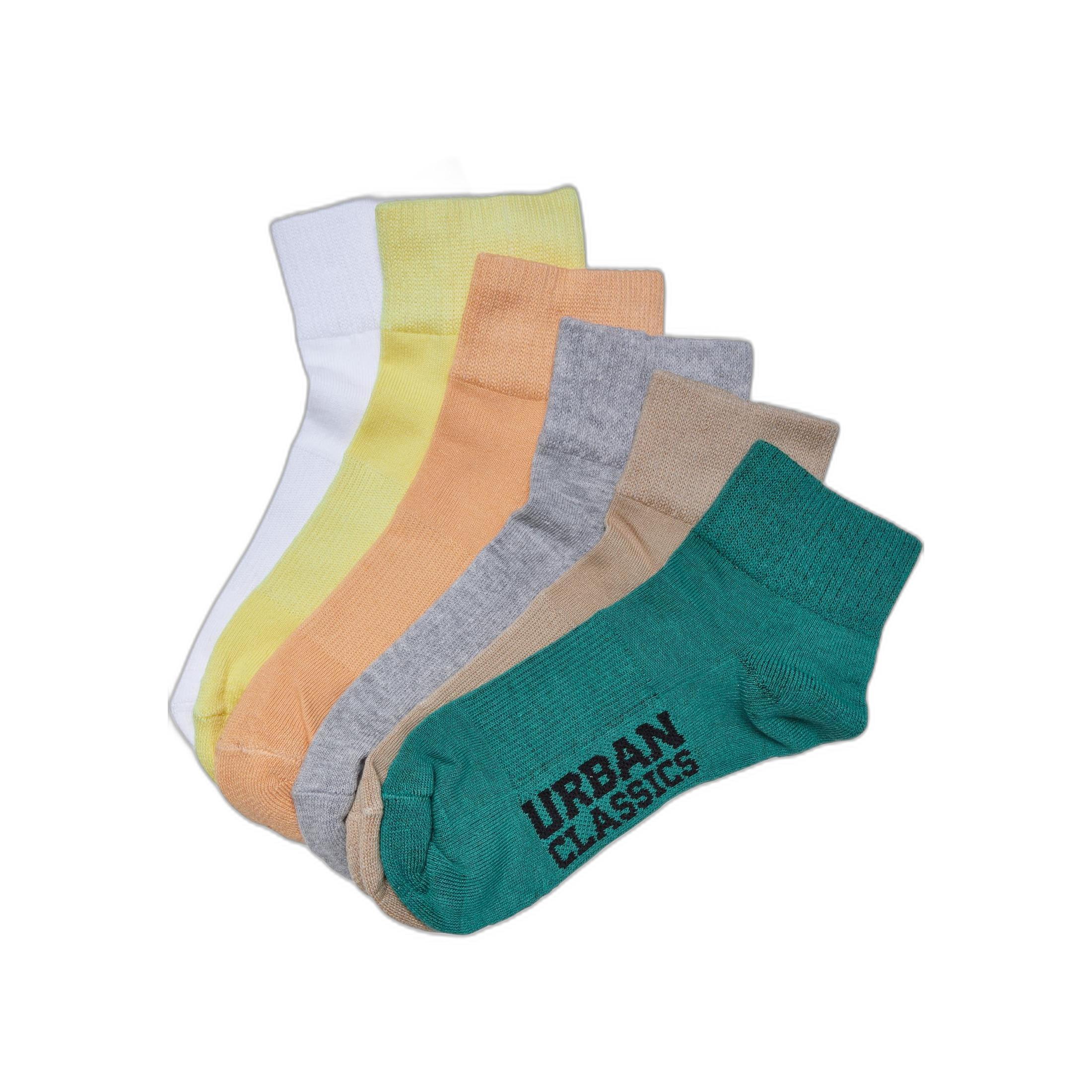 URBAN CLASSICS  ein paar hohe socken für turnschuhe (x6) 