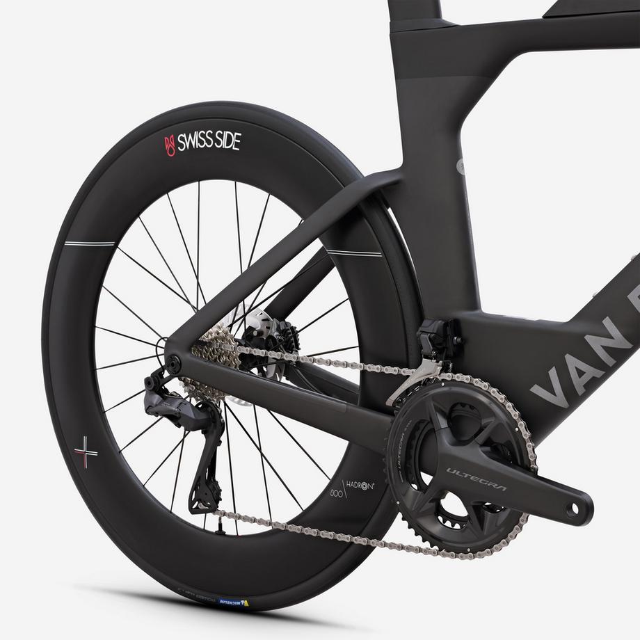 VAN RYSEL  Rennvelo Shimano Ultegra Di2 2x12v Leistungsmesser, XCR, Rohgrau 