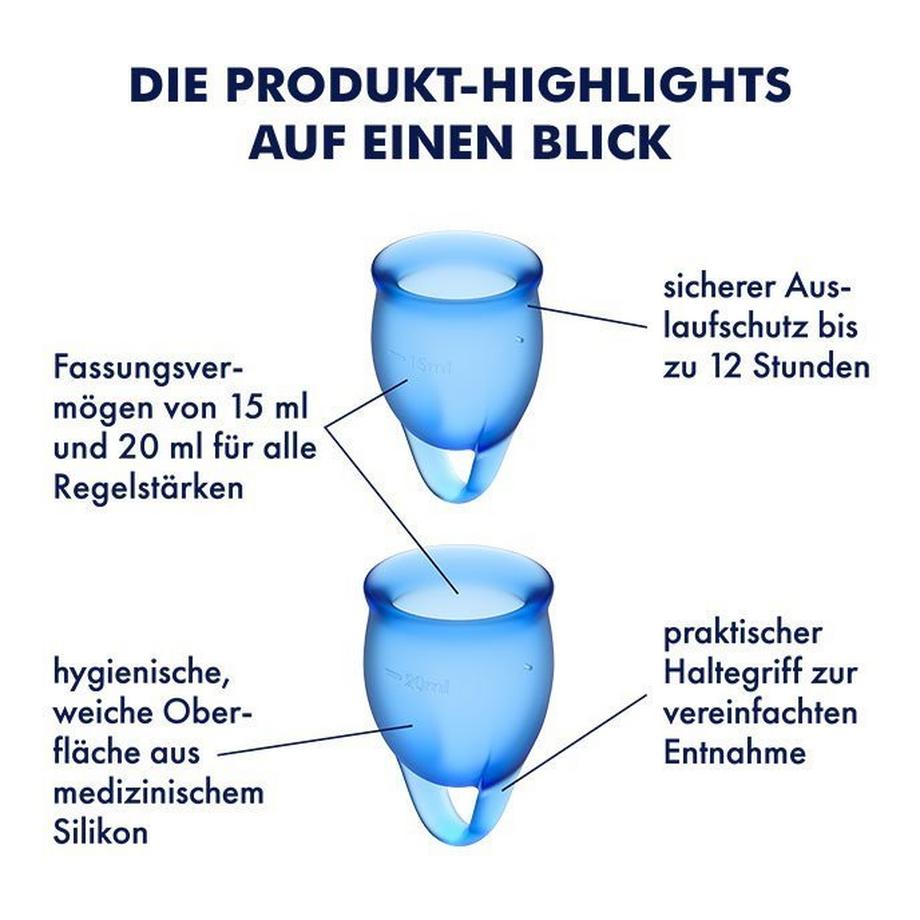 Satisfyer  Satisfyer Feel Confident Menstrual Cup 