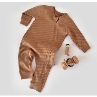 BabyCosy Organic  Strampler mit Reißverschluss, langarm 